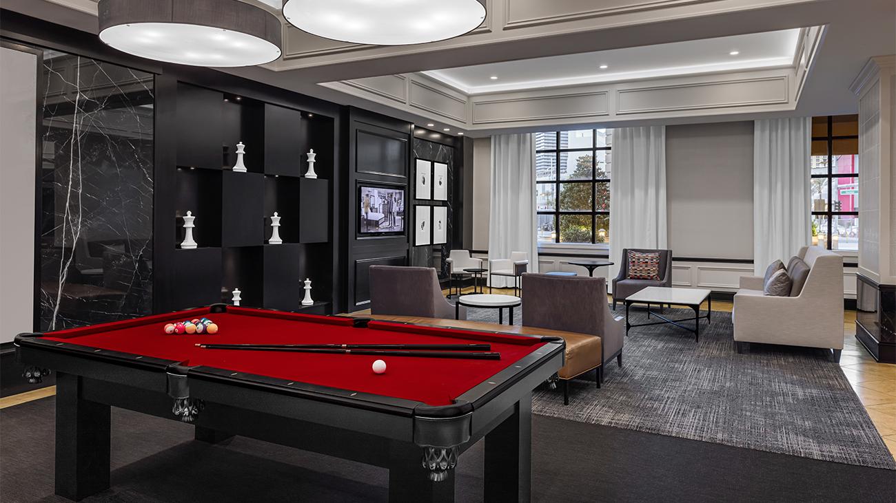 Lounge - Billiards Area